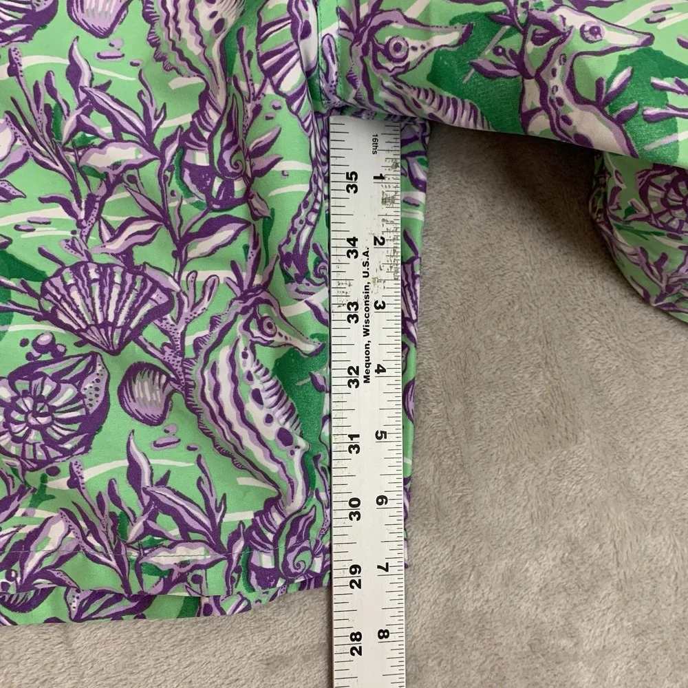 Vineyard Vines Swim Trunks Mens Medium Nautical Theme Lined Draw String Pockets